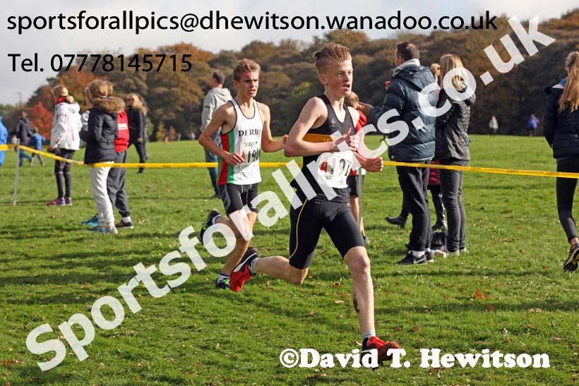 Boys under-15s Northern Cross Country Relays. Photo: David T. Hewitson/Sports for All Pics